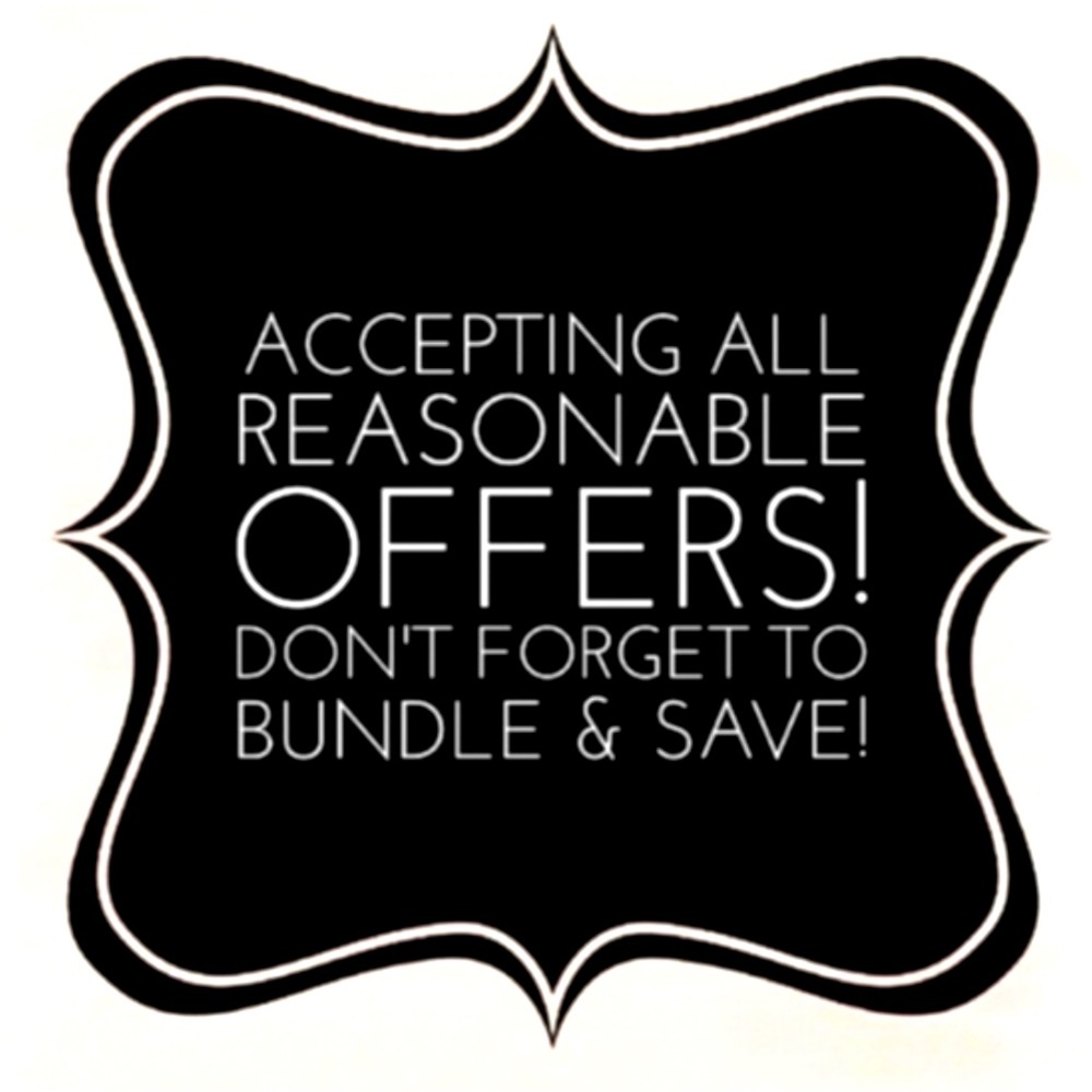 Accepting all reasonable offers. Bundle and save